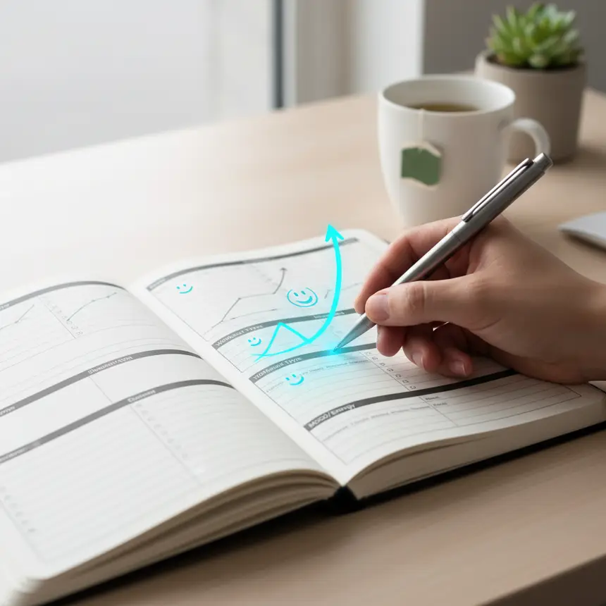 Fitness journal tracking