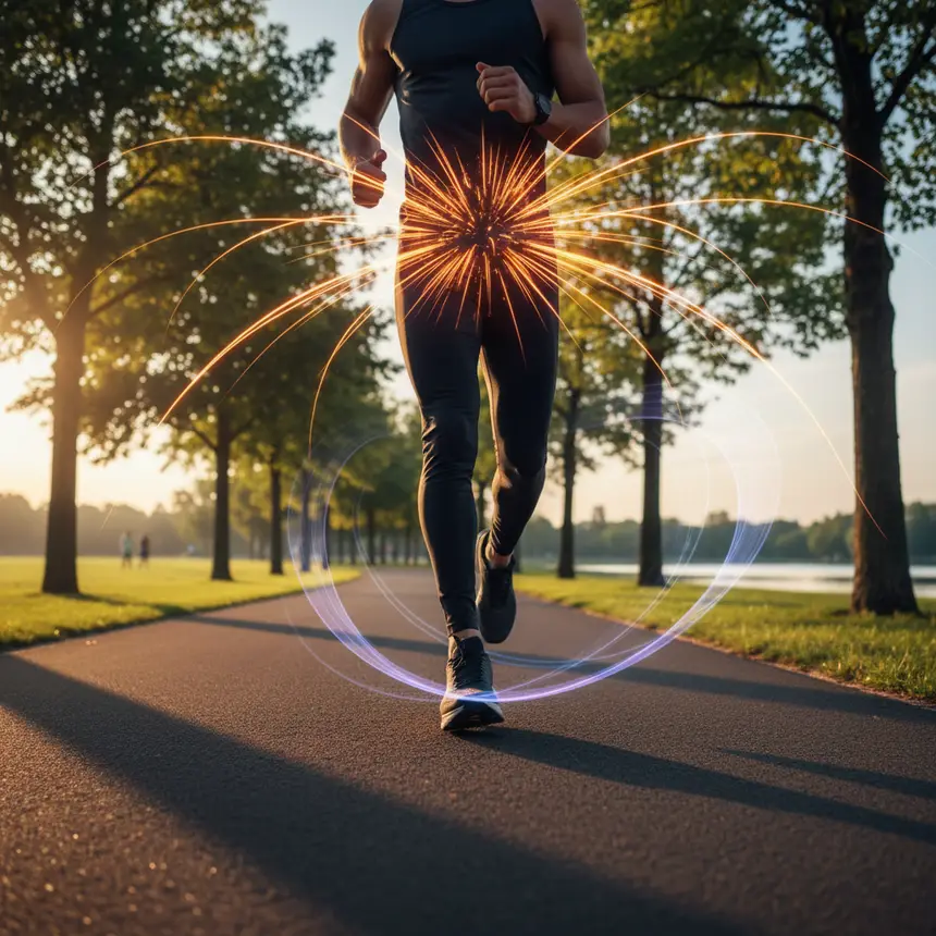 consistent exercise, energy boost, healthy lifestyle