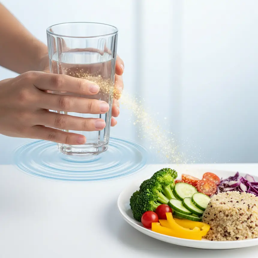 Healthy eating habits water