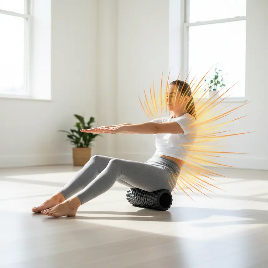 Foam roller vitality boost
