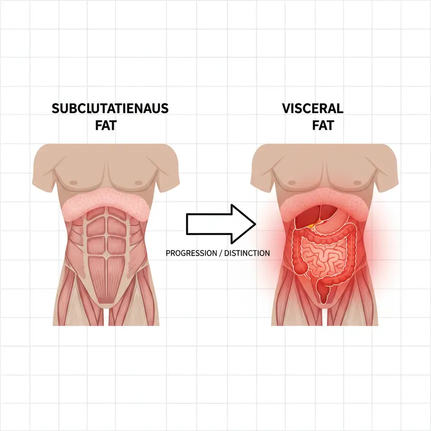 Visceral fat risk analysis
