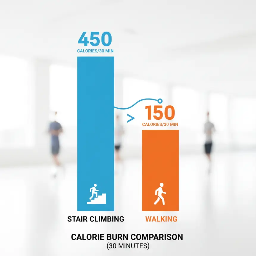 Stair climbing calorie burn