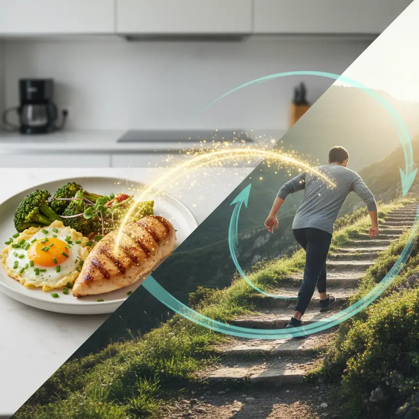 Healthy diet and exercise