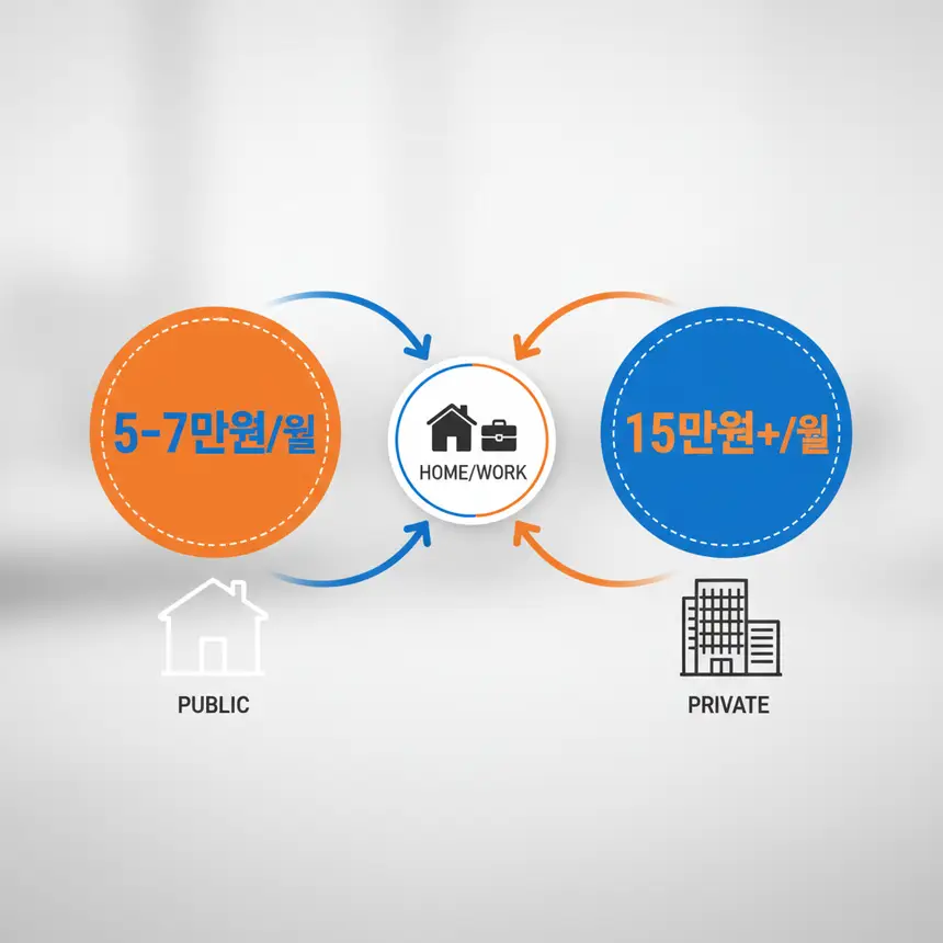 Yoga class fees comparison, yoga studio location