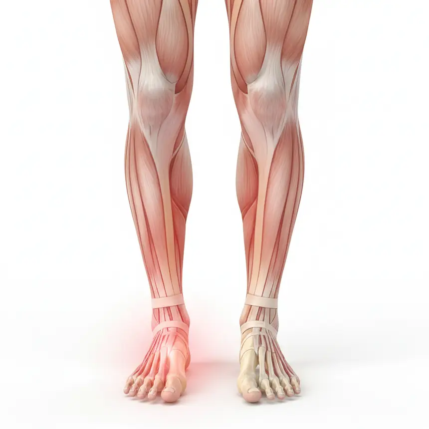 Foot alignment anatomy