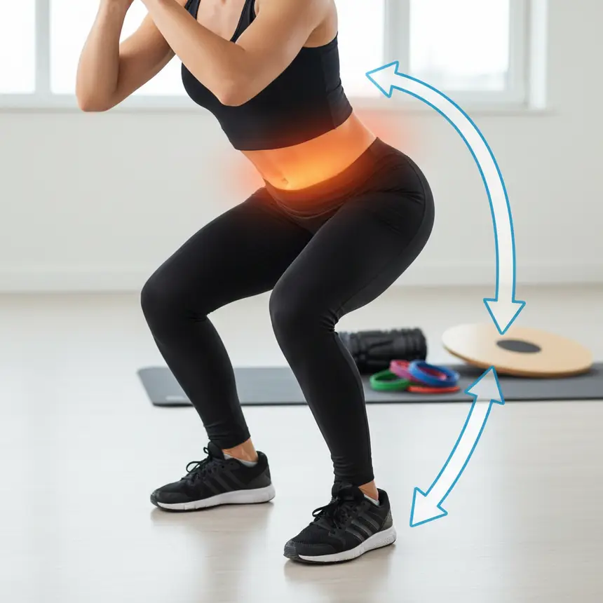 Full body balance exercise