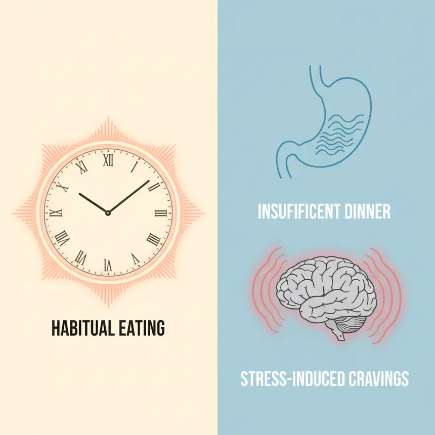Night hunger causes
