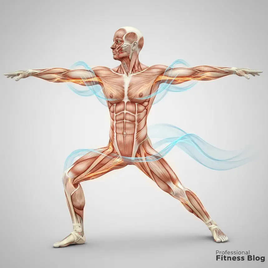 Interconnected core and lower body muscles