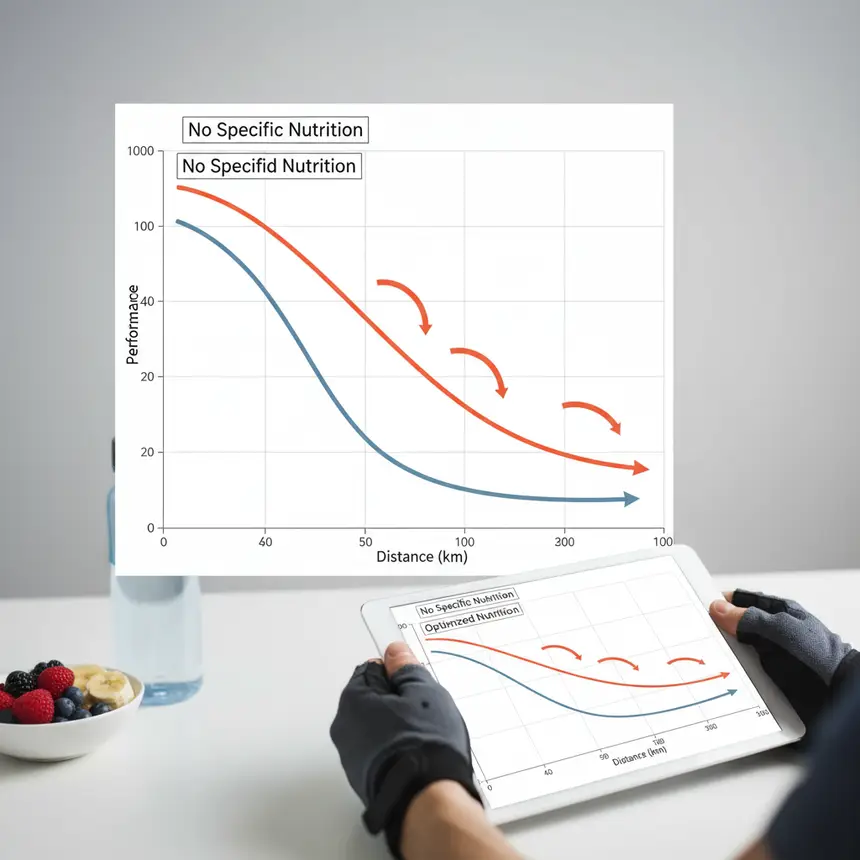 Running performance graph, endurance decline reasons