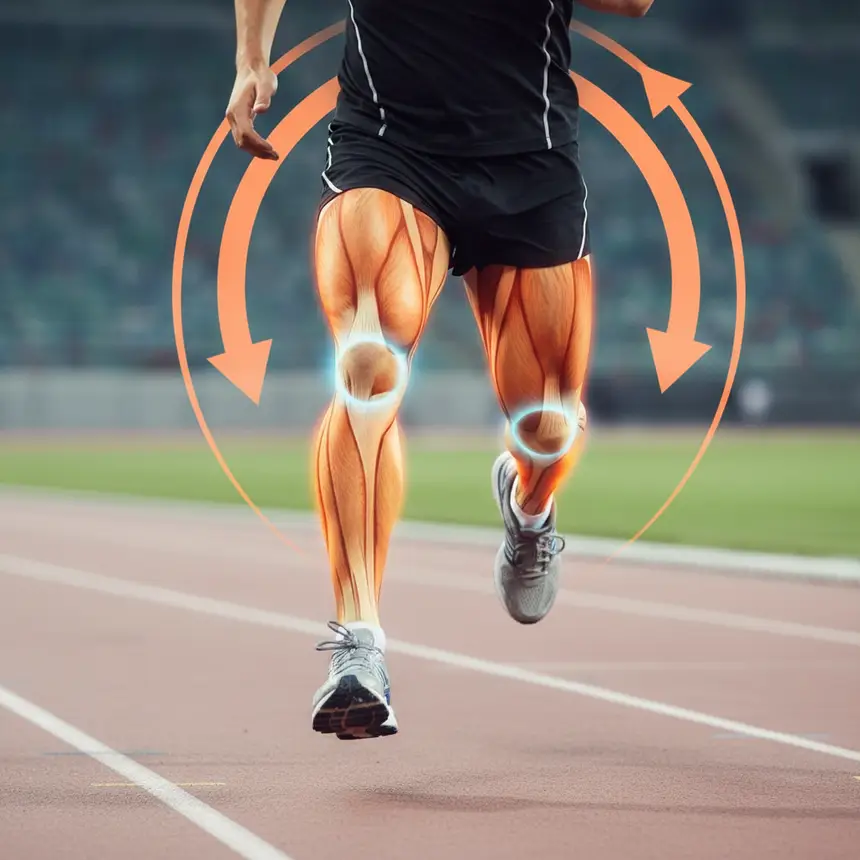 Runner muscle activation, endurance exercise nutrition