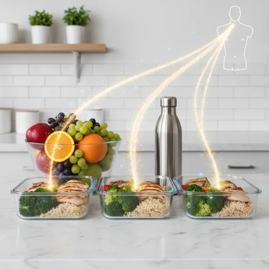 Meal preparation, running diet management