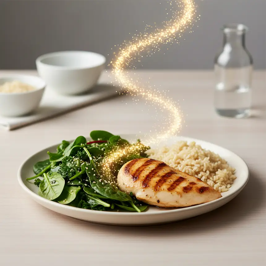 Visceral fat diet control