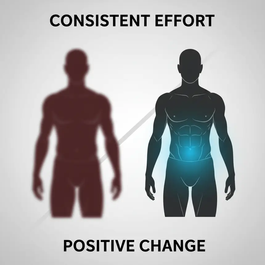 Visceral fat management consistency