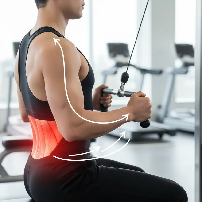 Back exercise form