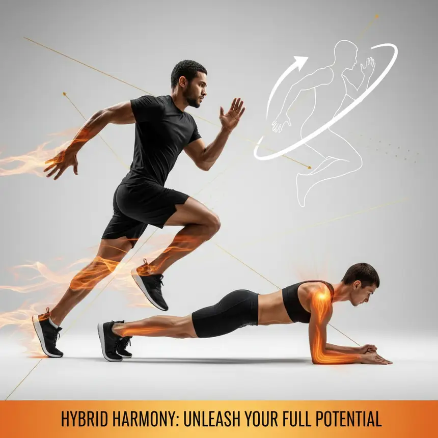 Running bodyweight combination movement