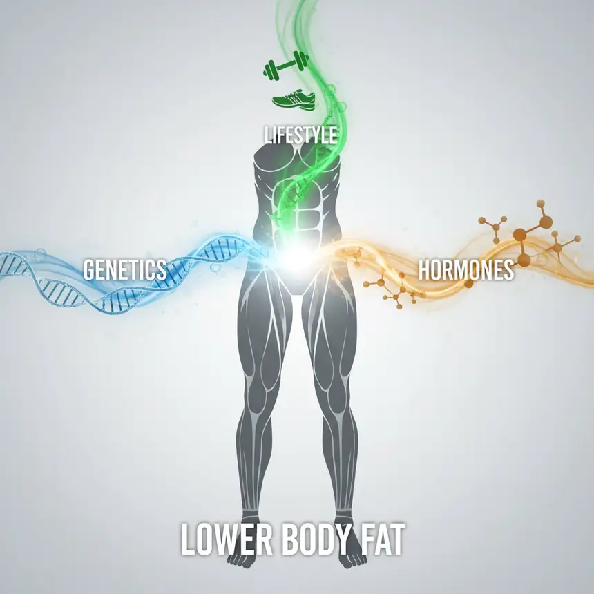 Reasons for lower body fat