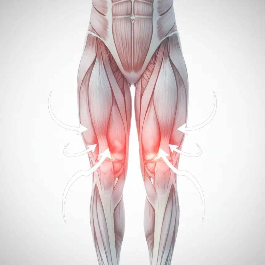 Knee joint imbalance