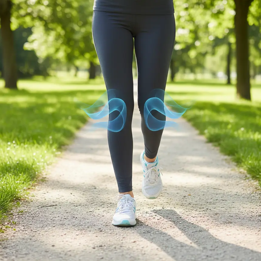 Active walking, healthy movement, daily life