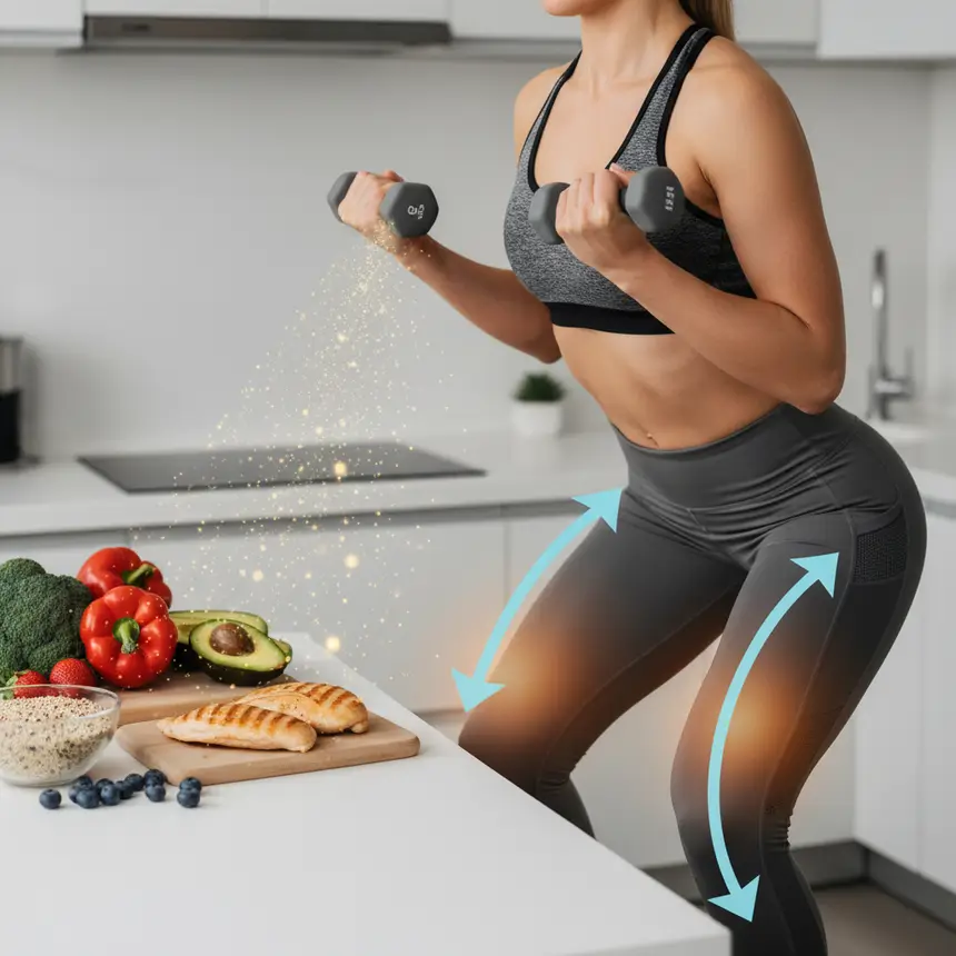 Menopausal exercise and diet