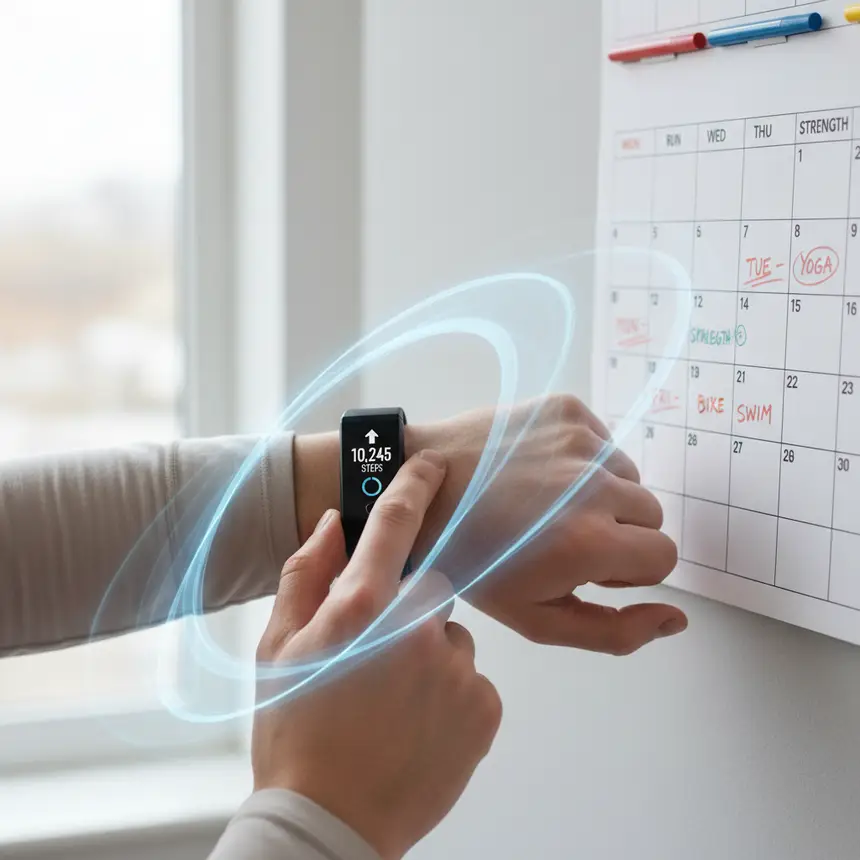 Consistent exercise habit