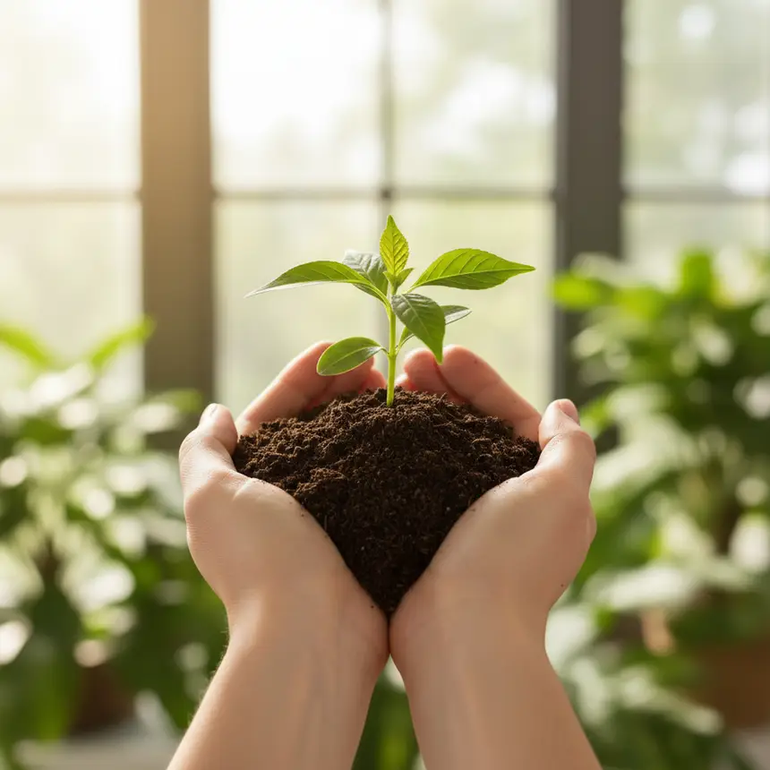 Healthy life, sustainability, new beginning