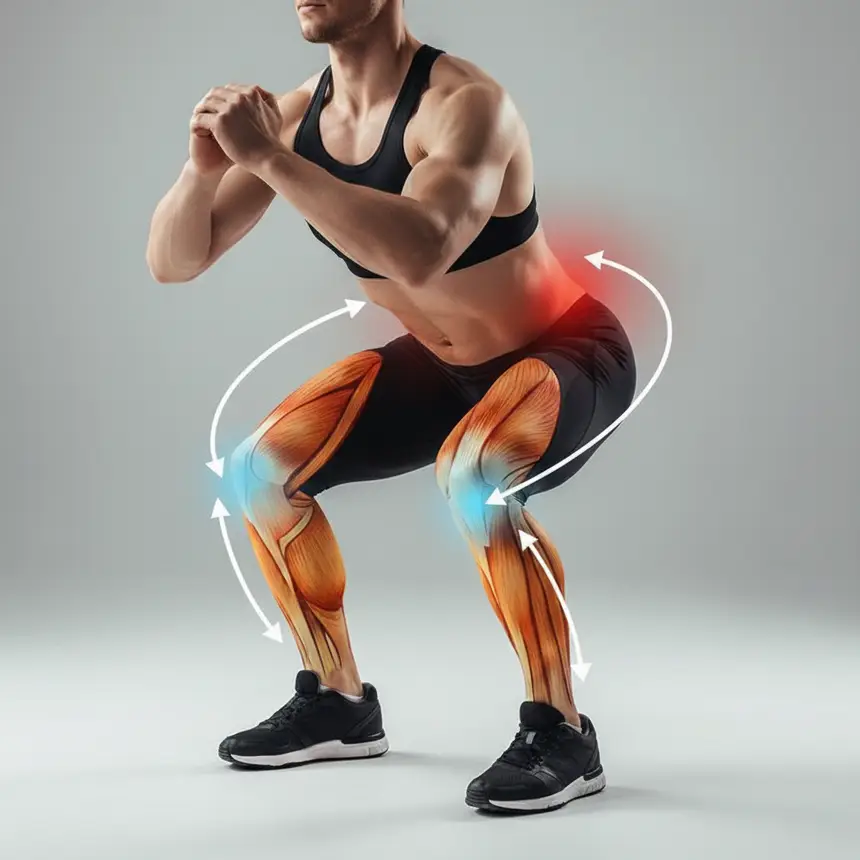 Squat movement analysis