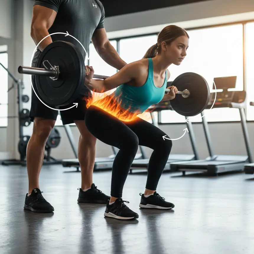 Deadlift form correction