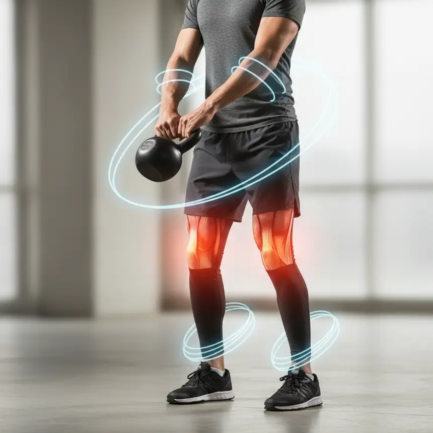 Interval walking with arm swing