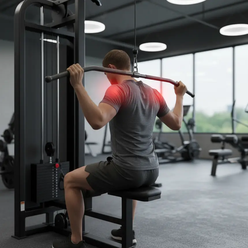 Lat pulldown struggles