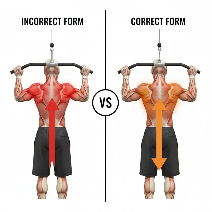Inefficient lat activation