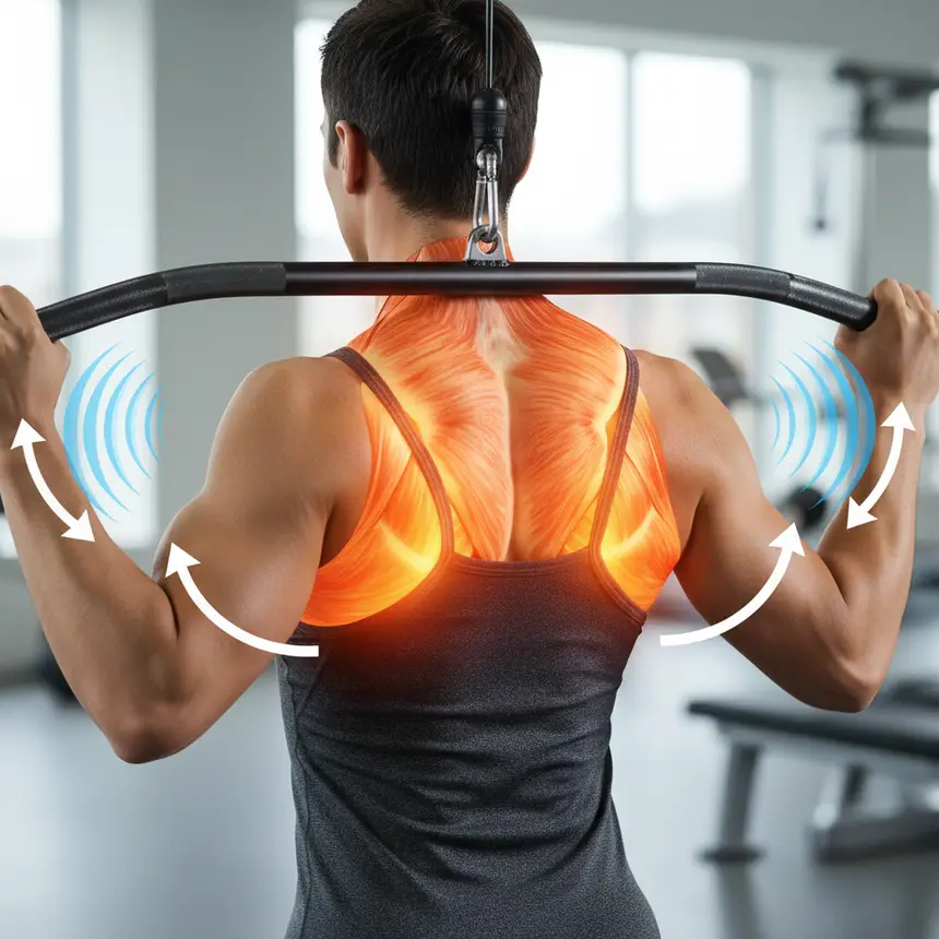 Lat pulldown form