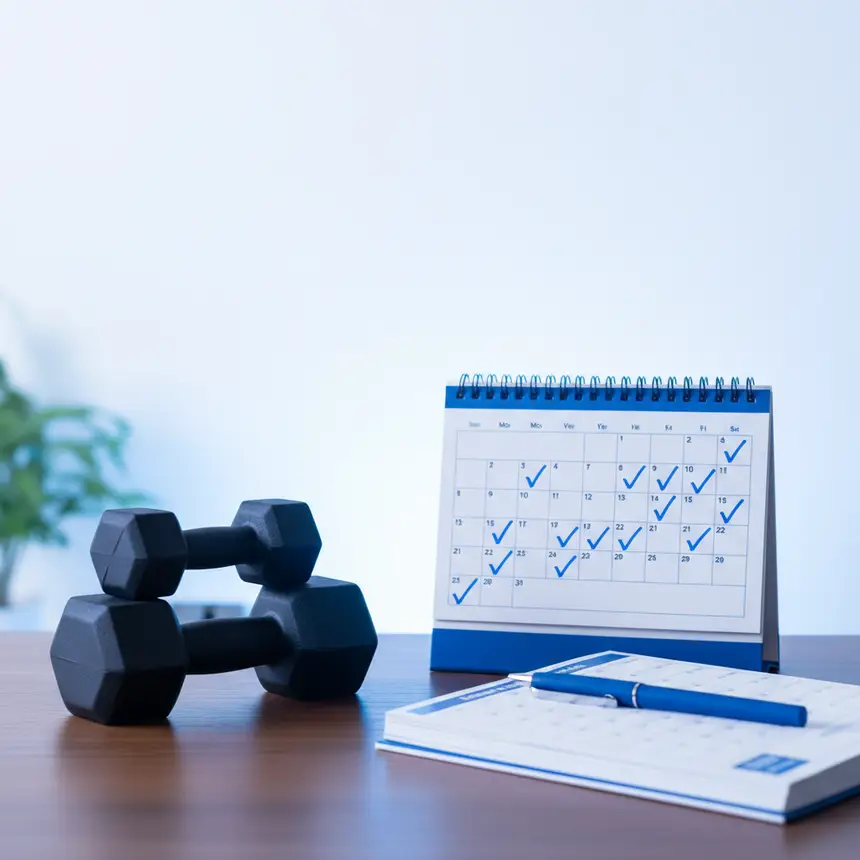 Sustainable exercise plan, health maintenance