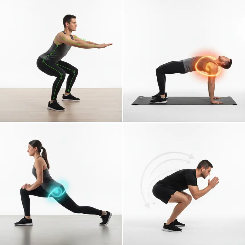 Bodyweight full-body routine