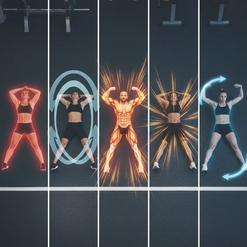 Effective workout sequence