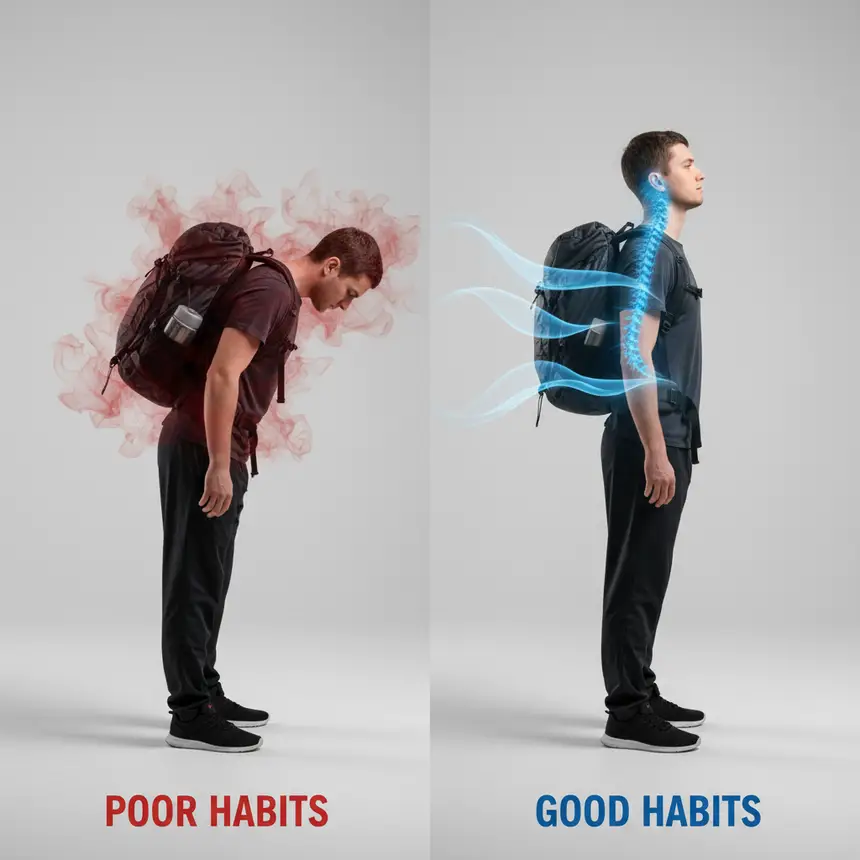 Posture improvement comparison